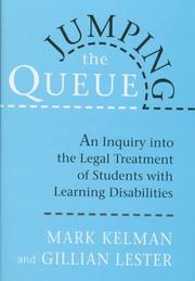 Cover of: Jumping the queue: an inquiry into the legal treatment of students with learning disabilities