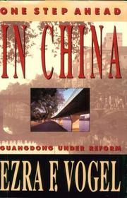 Cover of: One step ahead in China by Ezra F. Vogel