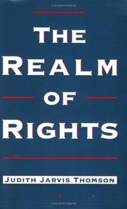 Cover of: The Realm of Rights by Judith Jarvis Thomson