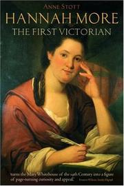 Cover of: Hannah More: the first Victorian
