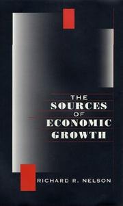 Cover of: The sources of economic growth by Richard R. Nelson