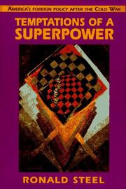 Cover of: Temptations of a superpower