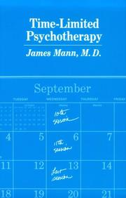Cover of: Time-Limited Psychotherapy (Commonwealth Fund Publications)