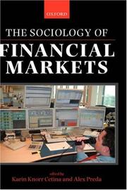 The Sociology Of Financial Markets