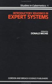 Cover of: Introductory readings in expert systems