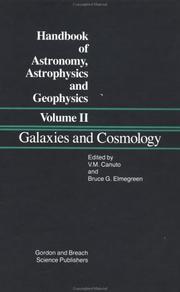 Cover of: Galaxies and cosmology
