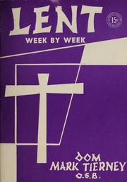 Cover of: Lent, week by week