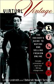 Cover of: Virtual vintage: the insider's guide to buying and selling fashion online