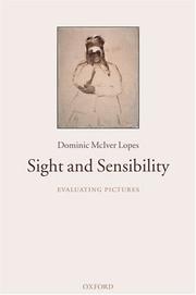 Cover of: Sight and sensibility: evaluating pictures