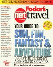 Cover of: Fodor's net travel by Goodwin, Mary.