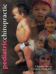 Cover of: Pediatric chiropractic