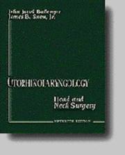 Cover of: Otorhinolaryngology: head and neck surgery