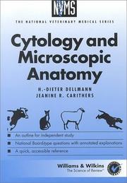 Cytology and microscopic anatomy by Horst-Dieter Dellmann