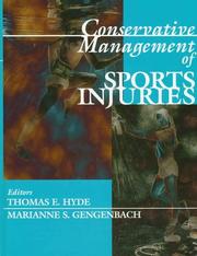 Cover of: Conservative management of sports injuries