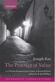 Cover of: The practice of value