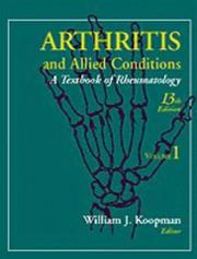 Cover of: Arthritis and Allied Conditions by William J. Koopman, William J. Koopman