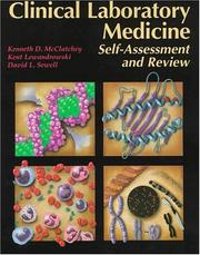 Cover of: Clinical laboratory medicine by Kenneth D. McClatchey