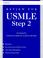 Cover of: Review for USMLE