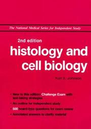 Cover of: Histology and cell biology
