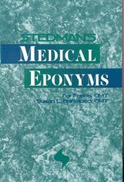 Cover of: Stedman's medical eponyms