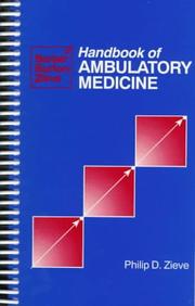 Cover of: Clinical handbook of ambulatory medicine