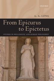 Cover of: From Epicurus to Epictetus: Studies in Hellenistic and Roman Philosophy