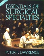 Cover of: Essentials of Surgical Specialties by Peter F. Lawrence
