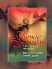 Cover of: Human Sexuality: A Psychosocial Perspective