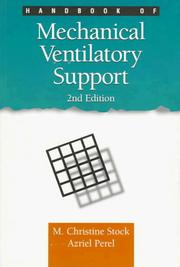 Cover of: Handbook of mechanical ventilatory support