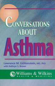 Cover of: Conversations about asthma