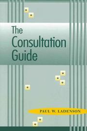 Cover of: The consultation guide by Paul W. Ladenson