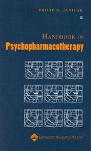 Handbook of Psychopharmacotherapy by Philip G. Janicak