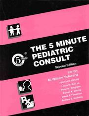 Cover of: The 5 Minute Pediatric Consult