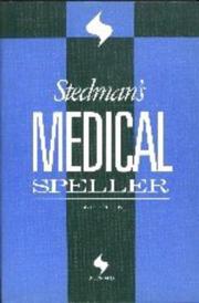 Cover of: Stedman's Medical Speller Words (Stedman's Word Books) by 
