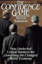 The confidence game by Steven Solomon