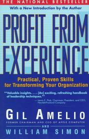 Cover of: Profit from experience by Gil Amelio