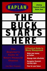 Cover of: The buck starts here by Lisa Murr Chapman