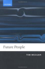 Cover of: Future people by Tim Mulgan
