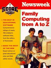 Cover of: Score/Newsweek Family Computing from A to Z with CD-ROM | SCORE!