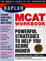 Cover of: Kaplan MCAT Workbook