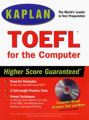 Cover of: TOEFL for the computer