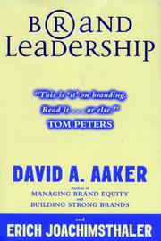 Cover of: Brand Leadership  by David A. Aaker