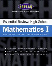 Cover of: Kaplan Essential Review by Kaplan Publishing