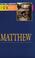 Cover of: Basic Bible Commentary Volume 17 Matthew (Basic Bible Commentary)