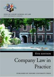 Cover of: Company law in practice