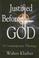 Cover of: Justified Before God