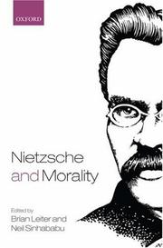 Cover of: Nietzsche and Morality