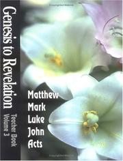 Cover of: Matthew to Acts (Genesis to Revelation)