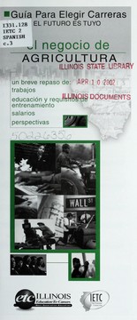 Cover of: El negocio de agricultura by Illinois. Dept. of Employment Security