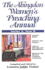 Cover of: The Abingdon Women's Preaching Annual by Leonora Tubbs Tisdale